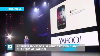 Activist investor Starboard demands shakeup at Yahoo