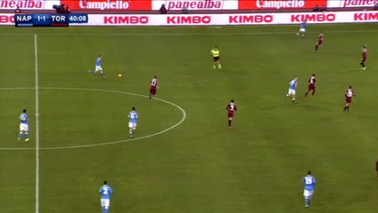 Goal Marek Hamsik - Napoli 2-1 Torino 06.01.2015