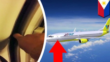 What happens when your flight crew leave the front door of the plane OPEN