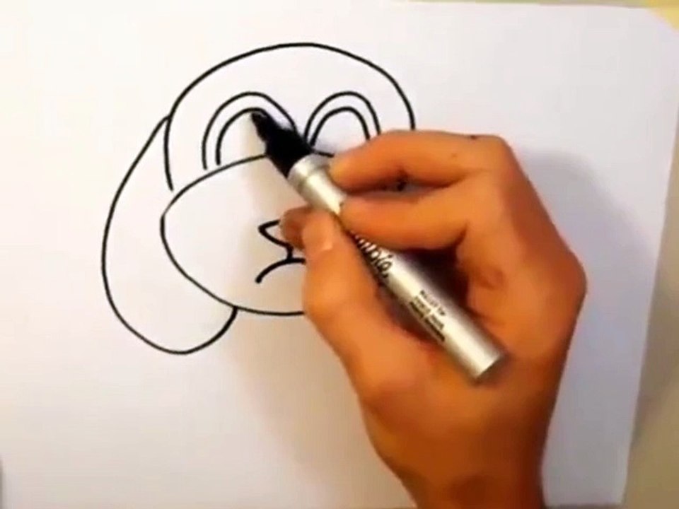 Köpek çizimi | Drawing dog