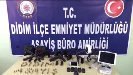 Didim'de Otomatik Silahlar Ele Geçirildi