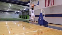 How To: Basketball Post Moves!! (The Drop Step)