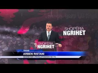 PD: SHQIPERIA NEN UJE, KRYEMINISTRI NE MAJEMI