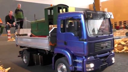 BEST OF RC TRUCKS EVENT - NEW YEAR RC DRIVE IN HERISAU, SWITZERLAND 2015 - RC EXCAVATOR AND MORE  Stunning Videos