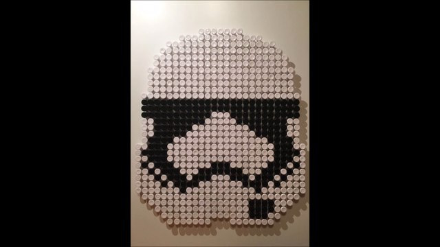 Star Wars Episode 7 First Order Stormtrooper art by Peter Virgancz