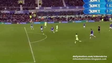 Jesús Navas 1_1 _ Everton v. Manchester City 06.01.2016 HD