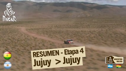 Resumen de la etapa 4 - Coche/Moto - (Jujuy / Jujuy)