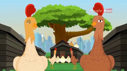 The Hens - Aesops Fables In Hindi - Animated/Cartoon Tales For Kids
