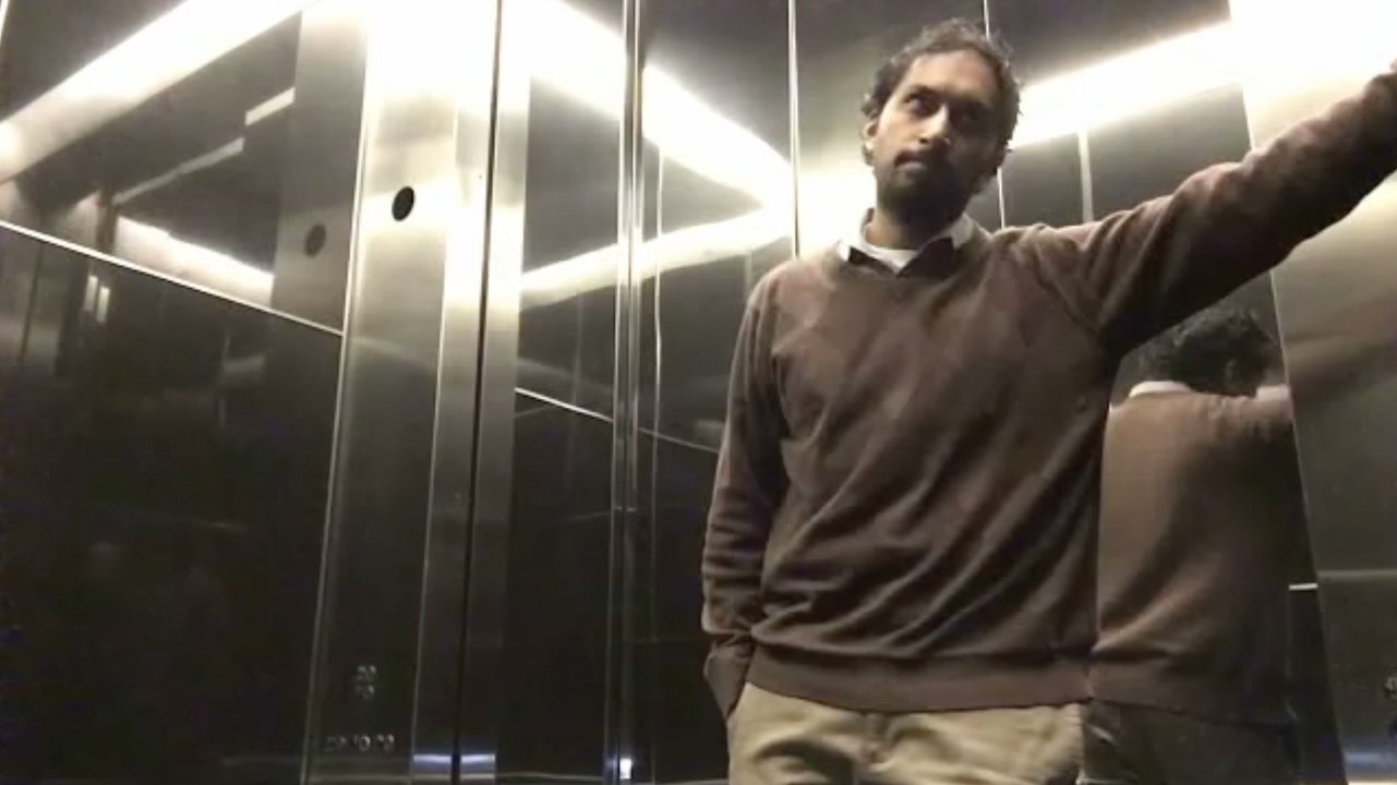 Man Gets Stuck in Elevator for Hours