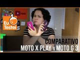 Moto G 3 x Moto X Play Smartphone Motorola - Vídeo Comparativo EuTestei Brasil