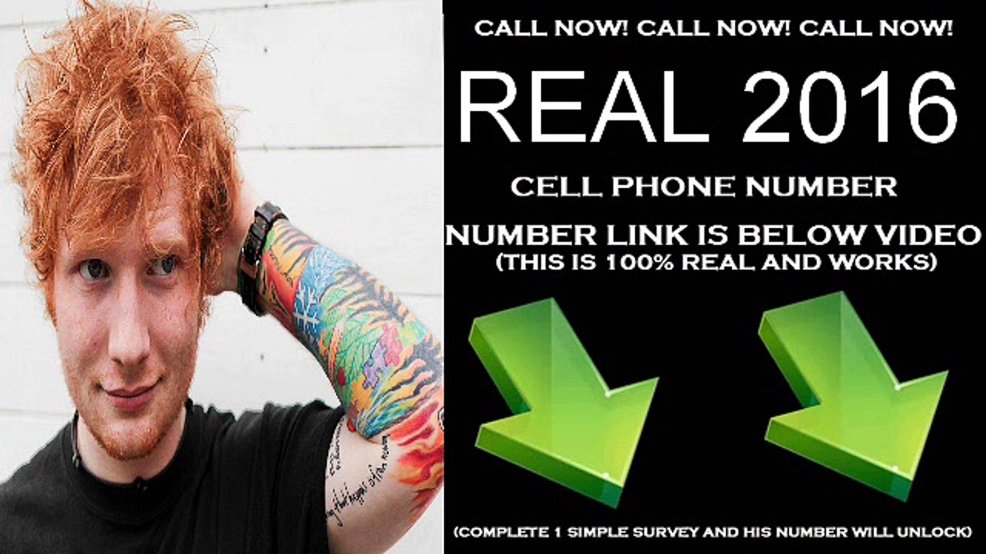 Ed Sheeran Phone Number