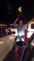 What Happened When a Guy Stuck In A Traffic Jam