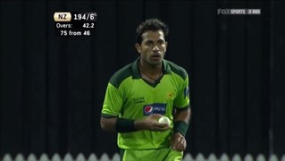 Wahab Riaz great yorker