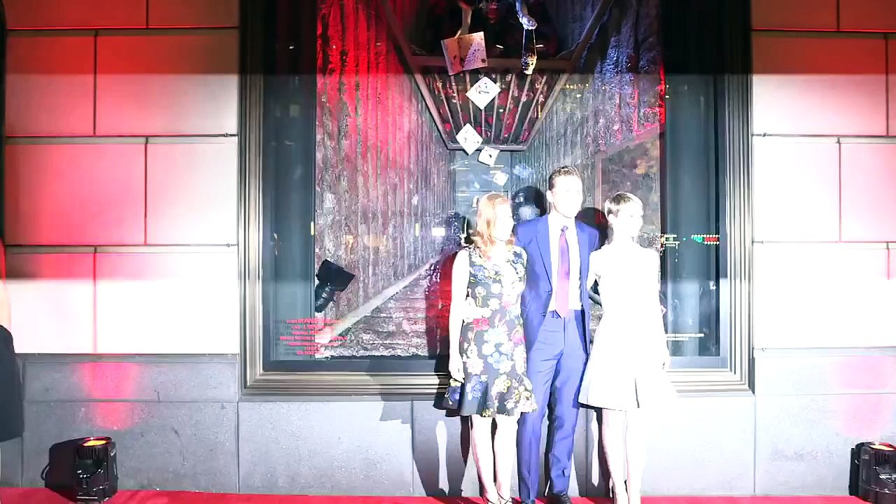 Crimson Peak Bergdorf Goodman Red Carpet - Tom Hiddleston, Jessica Chastain, Mia Wasikowsk