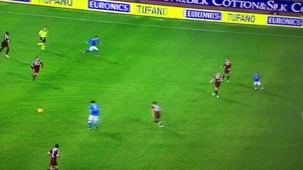 Lorenzo Insigne Amazing Goal - Napoli 2 - 1 Torino 06.01.2016 HD