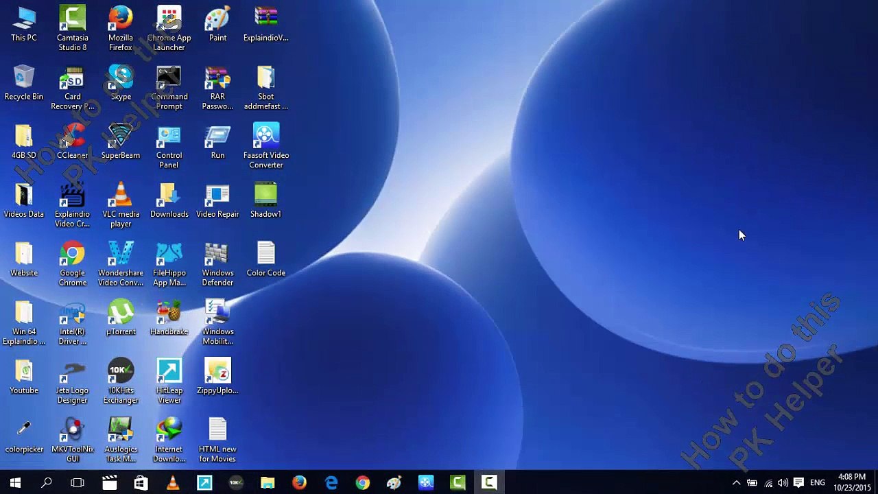 How to make your PC temporary fast - windows 10 8 7