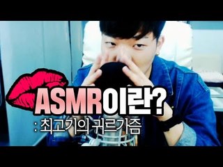 ASMR이라고 아세요? 최고기의 귀르가즘
