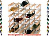 Winware Wine Rack (Great value 30 bottle wine rack to store your wine bottles in a safe place)