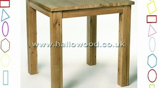 New Waverley Oak Small Square Dinning Table