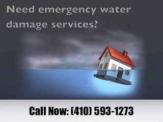 Quick  Water Damage Repair Arbutus (410) 593-1273