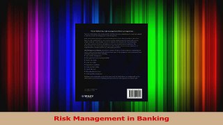 PDF Download  Risk Management in Banking Download Full Ebook