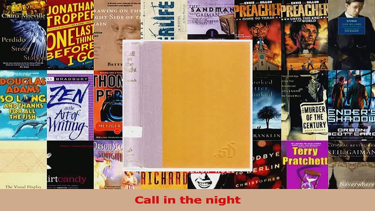 PDF Download  Call in the night Download Full Ebook