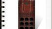 Wooden Wine Rack for 9 bottles Storage Trunk with Drawer