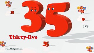 Learn Numbers  One to Hundred Counting- 3D Animation English Numbers for Children