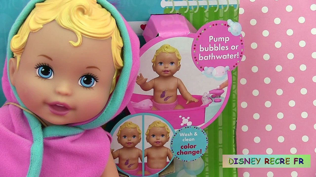 Little Mommy Bubbly Bathtime Bain de Bébé Poupon Baby Doll Color Changer  VIDéO VIDéO - Vidéo Dailymotion