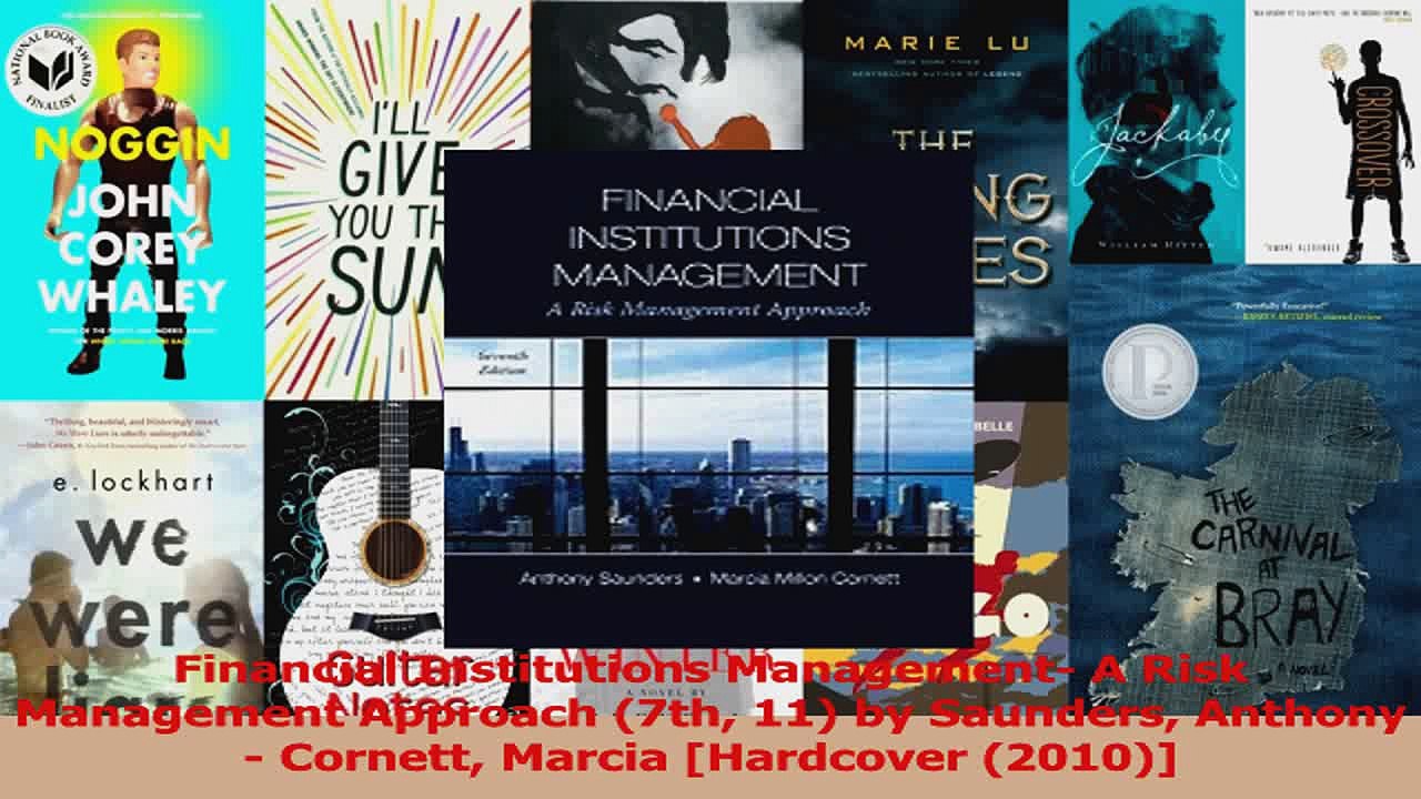 PDF Download  Financial Institutions Management A Risk Management Approach 7th 11 by Saunders Anthony PDF Online