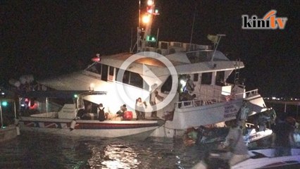 Feri karam, 158 selamat, 17 cedera ringan