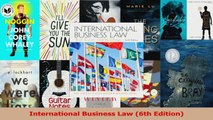 PDF Download  International Business Law 6th Edition Download Online