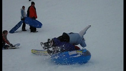 Winter Wonderland Sledding Fails