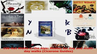 PDF Download  100 Hut Walks in the Alps Routes for day and multiday walks Cicerone Guides PDF Full Ebook