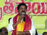 TDP Tiger Revanth Reddy aggresive speech on Telangana KCR promises for Andhra people