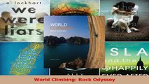 PDF Download  World Climbing Rock Odyssey Read Full Ebook