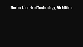 PDF Download Marine Electrical Technology 7th Edition PDF Full Ebook