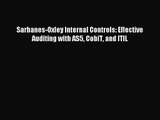 Read Sarbanes-Oxley Internal Controls: Effective Auditing with AS5 CobiT and ITIL PDF Online