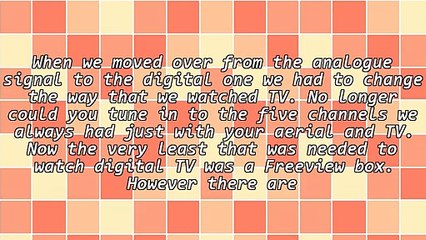 Freeview, YouView Or Freesat: Good and No So Good Sides To All