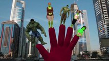HulkBuster Vs Hulk And Hulk Vs Godzilla Cartoons Singing Finger Family Children Nursery Rhymes