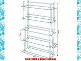 MATRIX - 5 Tier DVD Blu-ray / CD / Media Storage Shelves