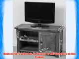 Cotswold Rustic Solid Oak Small TV/DVD Stand / Living Room Furniture (100 x 42 x 60.5 cm)