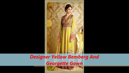 Yellow Color Salwar Kameez by nikvik.com