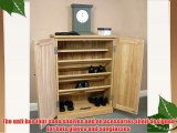 12 X Pair Shoe Cupboard Mobel Solid Light Oak