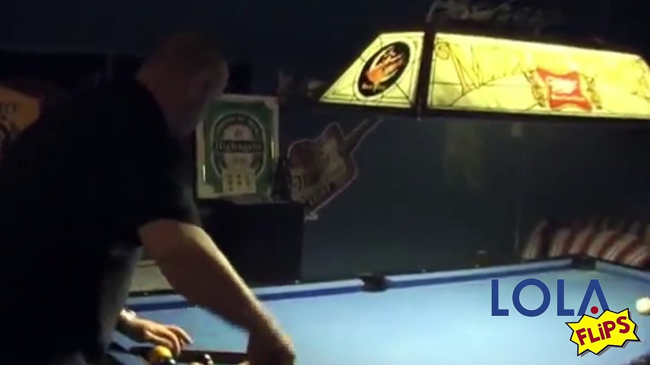 Unbelievable Pool Trick Shot