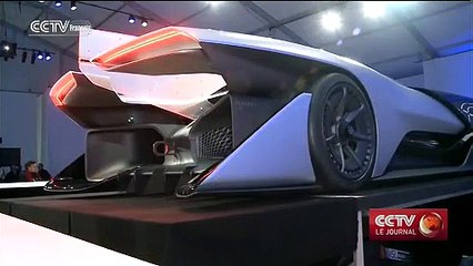 FFZero1 : l’entreprise Faraday Future présente un concept car électrique innovant