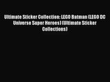 Ultimate Sticker Collection: LEGO Batman (LEGO DC Universe Super Heroes) (Ultimate Sticker