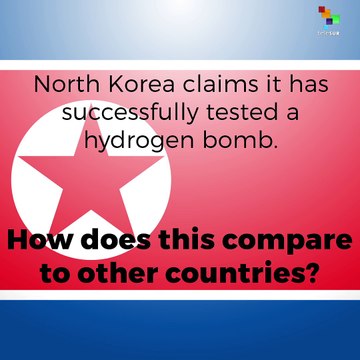 In Numbers: Nuclear Weapons Tests in North Korea and Worldwide