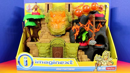 Disney Pixar Cars Adventures Of Mater And Lightning McQueen Explore The Imaginext Dino Fortress