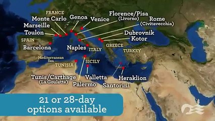 Mediterranean Cruises Itinerary With Princess Cruises